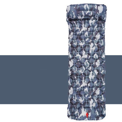 Press-inflatable camping sleeping pad (190x60cm)