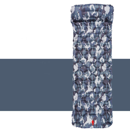Press-inflatable camping sleeping pad (190x60cm)