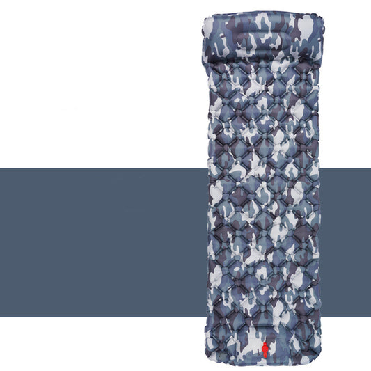 Press-inflatable camping sleeping pad (190x60cm)