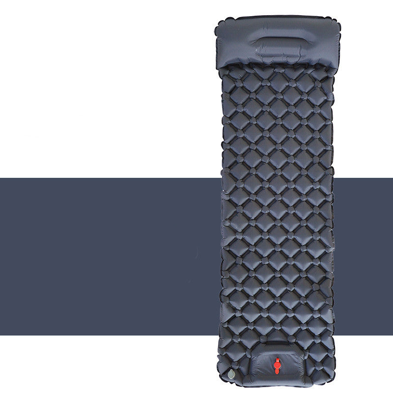 TrailRest Press‑Inflatable Sleeping Pad – Compact Camping Air Mattress (190×60cm)