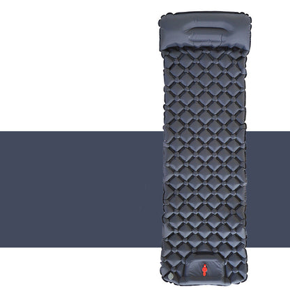 TrailRest Press‑Inflatable Sleeping Pad – Compact Camping Air Mattress (190×60cm)