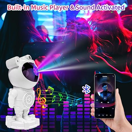 Nebula astronaut star projector lamp
