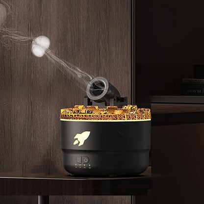 USB ultrasonic aroma diffuser with colorful LED light
