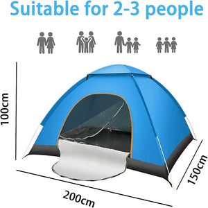 Tent dimensions for 2-3 people