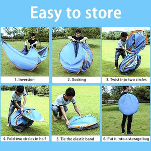 How to fold and store the tent