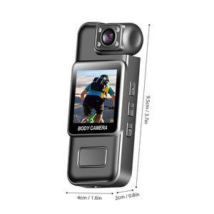Body camera size and dimensions