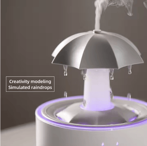 RainDrop Glow™ Aroma Diffuser – Ultrasonic Mist + 7-Color LED Night Light